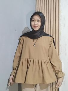 Atasan blouse crop yuraa baby crush terbaru terlaris