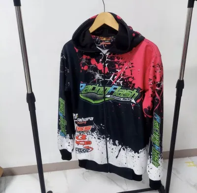 Jaket racing flash / jaket nascar / jaket pria / jaket motor murah