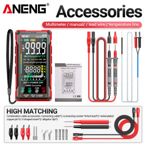 ANENG | ANENG 622B Digital Multimeter 9999 Counts AC DC 10A 999.9V Temp Frequency NCV Infrared Laser Electrician Repair Measuring Tool