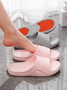 Non-Slip Bathroom Slippers for Pregnant Women And Men Summer New Style Indoor Outdoor Home Slippers Anti-Skid EVA Material