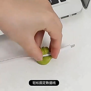 10pcs Thumb Cable Clip Holder Silicone Wire Hook Table Cord Organizer Self-Adhessive Desktop USB Hanger