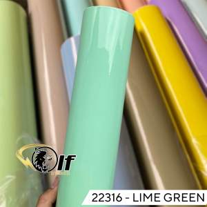 Skotlet hijau mint pastel glossy scotlite lime green glossy premium lebar 50cm