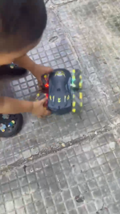Electric climbing off-road childrens toy car
