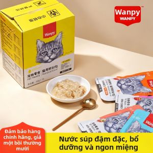 Wanpy | Thức Ăn Ẩm Bổ Dưỡng Cho Mèo Con