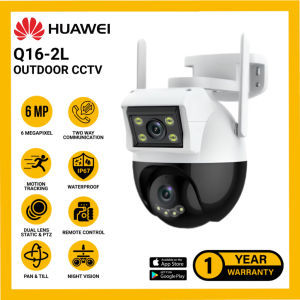 HUAWEI Dual Lens CCTV Camera Connect Cellphone With Audio and Speaker Mini IP Security Camera Auto Tracking Night Vision Waterproof Alarm Surveillance CCTV Light Bulb Connect to CP Outdoor HD Wireless Two-Way Audio CCTV Camera