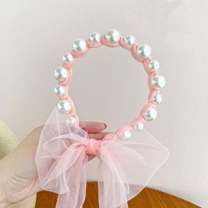 Bando Mutiara Kepang Kekinian Bando Kepang Bisa Diikat Bando Import Terbaru Bando Mutiara Anak Perempuan Korea