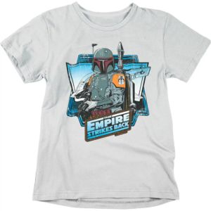 เสื้อยืดพิมพ์ลายสตาร์ วอร์สสำหรับผู้ชายและผู้หญิง แนวสปอร์ตฤดูร้อนแบบอเมริกัน ทรงหลวม ใส่สบาย คอกลม แขนสั้น