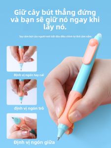 MONLEYTA | Bút chì xóa được MONLEYTA X0708133945 Bút trung tính có thể thay thế dễ cầm Bút tròn cho trẻ em Bút chì xóa được bằng nhiệt độ cao