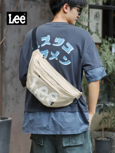 Túi Đeo Chéo Lee Dung Tích Lớn Túi Đeo Vai Đơn Giản Cho Nam Và Nữ Túi Đeo Ngực Thể Thao Đi Làm Túi Đeo Vai Hình Bánh Bao