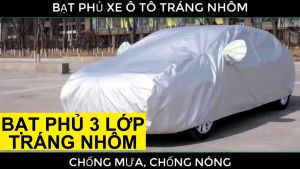 [Trần Kiều AUTO] Bạt Phủ Xe Ô Tô Che Mưa Nắng 3 Lớp Cao Cấp Chống Nước Chống Nắng Tốt Bảo Vệ Xe Tránh Bụi Bẩn Xước Sước Dễ Dàng Sử Dụng Với Đầy Đủ Các Kích Cỡ Phù Hợp Cho Mọi Loại Xe.