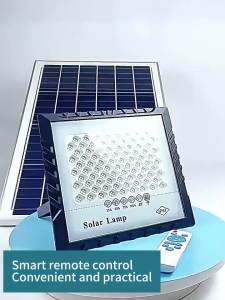 2025 Solar Lights Outdoor With Solar Panel IP65 Waterproof Motion Sensor LED with Remote Control for Garden Yard