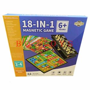 NUOCHONGTONGHUA | Child Magnetic Foldable 18-in-1 Chess Set