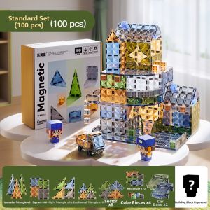 LELEMAO | Magnetic Building Blocks Educational Toy Gift