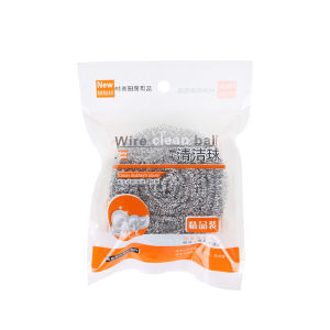 Bóng Thép Không Gỉ Lớn Bao Bì Độc Lập Dùng Trong Nhà Bếp Rửa Bát Rửa Nồi Dụng Cụ Vệ Sinh Gia Đình Dụng Cụ Vệ Sinh Sàn