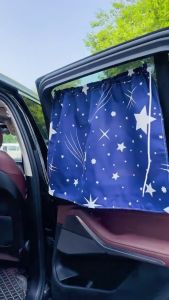 Universal Car Window Curtain For Car Window Blackout 50x70cm Cars Curtains Curtains For Cars Makapal Car Curtains Fits All Cars Curtain For Car Truck Sliding Curtain For Car Trycle Side Car Curtain Plain Aesthetic Elegant Free Shipping