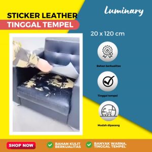 Stiker Kulit Berkualitas Import untuk Sofa, Jok Mobil & Furniture Lainnya