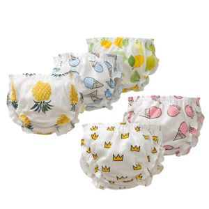 Fashion Kids 100%Cotton Panties Girl Baby Infant Newborn Cute Fruit Print Underpants for Children Gift Baby Boy Underwear
