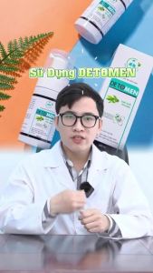 Dung dịch vệ sinh nam Detoman Nano Bạc 100ml kháng khuẩn khử mùităng khoái cảm.