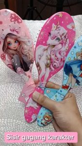 My Style TM 1231 Hairbrush - Sisir Gagang Karakter Anti Kusut Anak Perempuan