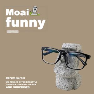 WUQUGONGSHE | Creative Funny Portrait Eyeglass Stand