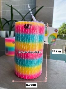 Slinky (lò xo cầu vồng dành cho chơi chuyên nghiệp )87 cm x15cm siêu cao(Đài Loan chính hãng độ đàn hồi cao)