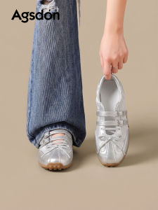 Agsdon | Lightweight Ballet Training Shoe Silver