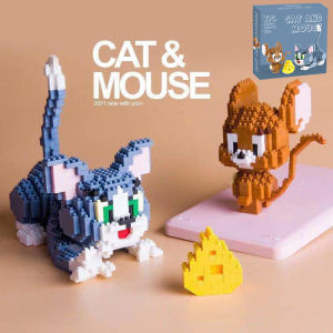 ProudNada Toys ตัวต่อ ทอมแอนด์เจอรี่ YPL CAT AND MOUSE 1358 PCS ST2281