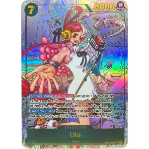 Bandai | ONE PIECE Collection Cards  EB03-061 UTA EN  High Quality  DIY Self Made Game Anime Cards Gift Toy