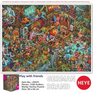 Heye | Adult Team Fun Healing Extreme Difficulty Jigsaw Puzzle 1500 Pieces