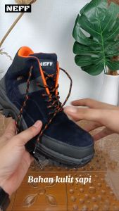 NEFF SEPATU PRIA: SEPAUT SAFETY & HIKING KULIT SAPI NFC 111
