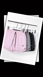 Quần short nữ có lót trong – siêu nhẹ thấm hút mồ hôi tốt không lo lộ phù hợp chạy bộ gym pickleball.