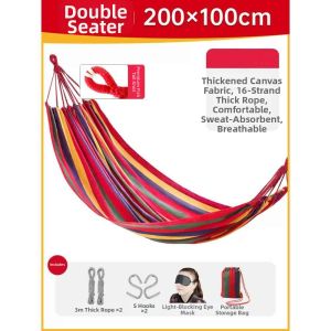 FEIZHUXIANSEN | Anti-Tip Double Swing Hammock