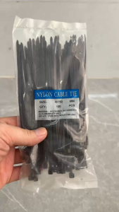 Dây Rút Nylon 150mm Tự Khóa Nhiều Màu Sắc Dây Buộc Đa Năng Cho Gia Đình