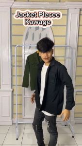 Kemeja Jaket Trucker Pria - JaketPleece KAWAGE