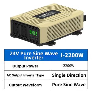 Inverter Charger Transformer Truck Parking Air Conditioning High Power Reverse Charging 24V to 220V