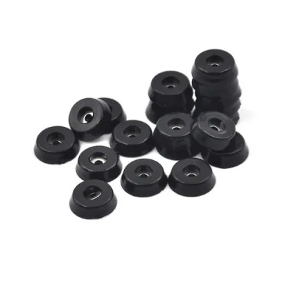 Hot Sale 20 Pack Furniture Floor Protection Pads Rubber Leg Caps for Chairs Desks & Tables
