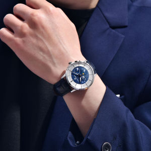 PAGANI DESIGN 2026 New 40mm Mens Quartz Watches Stainless Steel Sapphire glass VX3HA Week Date Business Sports Watches Watch for Men PD-1795