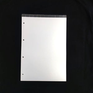 Thickened Plastic A4 Index Label Pad Creative Trendy Business Notebook Loose Leaf Refillable Bookmark Sticky Notes Desk Pad