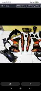 Full SET komplit Body Bodi Motor Yamaha Jupiter z new Burhan fullset body motor jupiter z new burhan