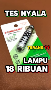 LAMPU LED H6 LASER WE RACE SHINAGAWA SUPERSONIC LASER D2 2 WARNA MODEL BEBEK PNP PUTIH KUNING 12VOLT CAHAYA LEBAR TAHAN LAMA