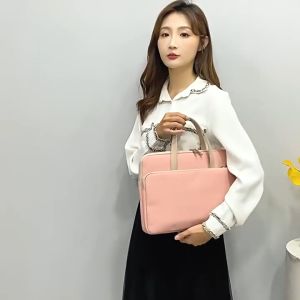 Túi chống sốc laptop macbook surface túi đeo chéo công sở nam nữ cặp đựng laptop sang trọng chống nước