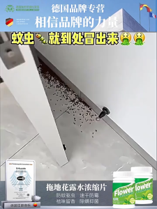 Floor Cleaner Tablets For Mosquito Repellent Fragrant Stain Remover 【3 Bottle/Set】Tablet Pembersih Lantai untuk Halau Nyamuk Harum Tahan Lama Bersih Menyeluruh 地板清洁剂拖地花露水驱蚊防虫