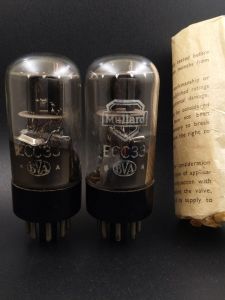 New Big Shield ECC33/6SN7/CV1988/BL63/6N8P/6H8C Electronic Tubes for BMW HiFi Audio Parts British Origin Quality Sound