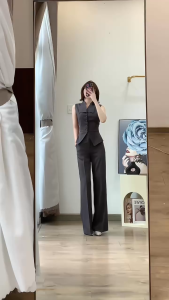 HÀNG THIẾT KẾ - SÉT BỘ ỐNG SUÔNG NHẸ NHÀNG ĐI LÀM ĐI CHƠI ĐỀU ĐẸP DÁNG MẢNH MAI