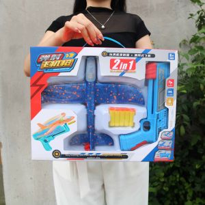 Glowing Rapid-Fire Outdoor Play Plane