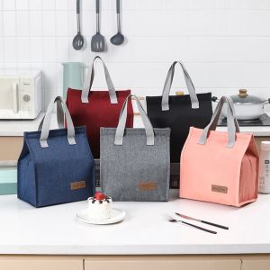 Lunch Bag Insulated Lunch Box Bag Reusable Lunch Tote Bag Lunch Box Container Bag Insulated for Women Men Work Office Travel