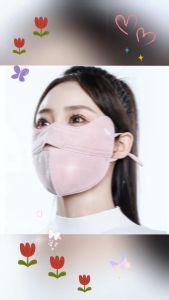 Khẩu Trang Vải Caro Che Gò Má 3D 3 Lớp Mềm Thoáng – Dây Đeo Điều Chỉnh Giặt Tái Sử Dụng