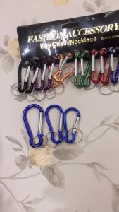 Carabiner Gantungan Kunci Warna Warni Aluminium Gantungan Karabiner Snaphook Kunci Screw Assesories