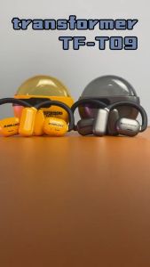 Transformers TF-T09 Bluetooth เทพนิค เสียงรบกวนกีฬาวิ่งหูฟัง HD การโทร คุณภาพเสียงสูง