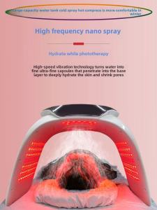 Facial LED Light Therapy Device Red Blue Light Acne Treatment